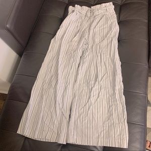 Only Stripped Wide Leg Pants